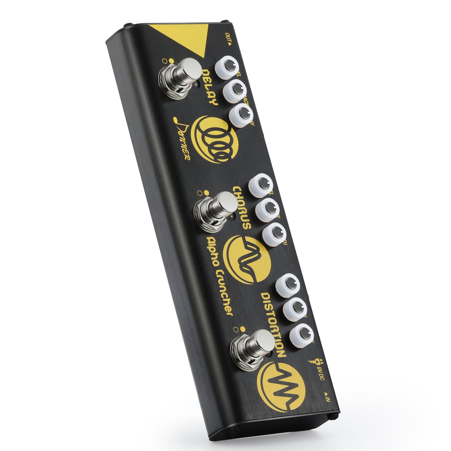 Amazon.co.jp: Donner マルチエフェクター ギター用 Alpha Cruncher