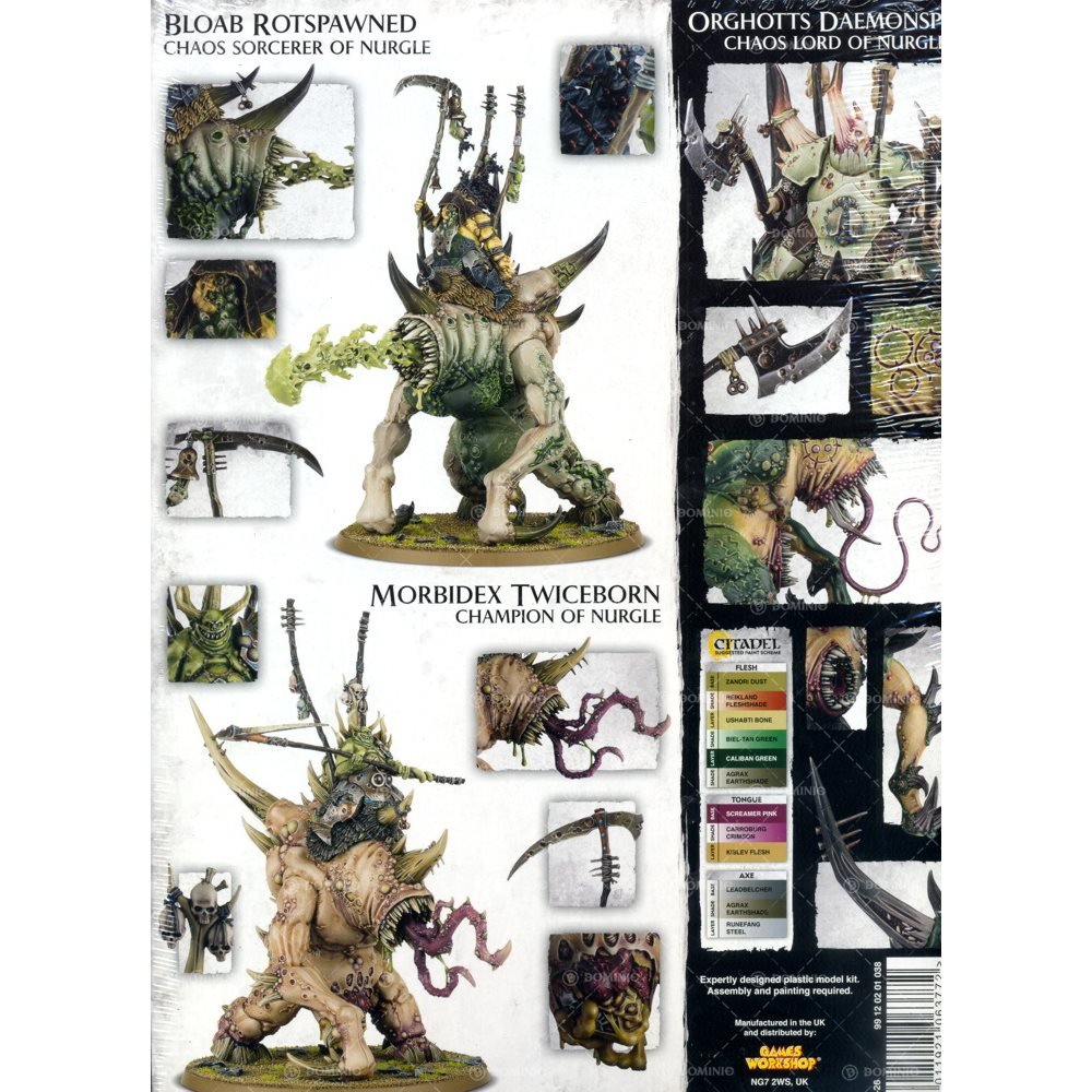 Amazon | Warhammer 40 K Age of Sigmar Nurgle Rotbringers Maggoth