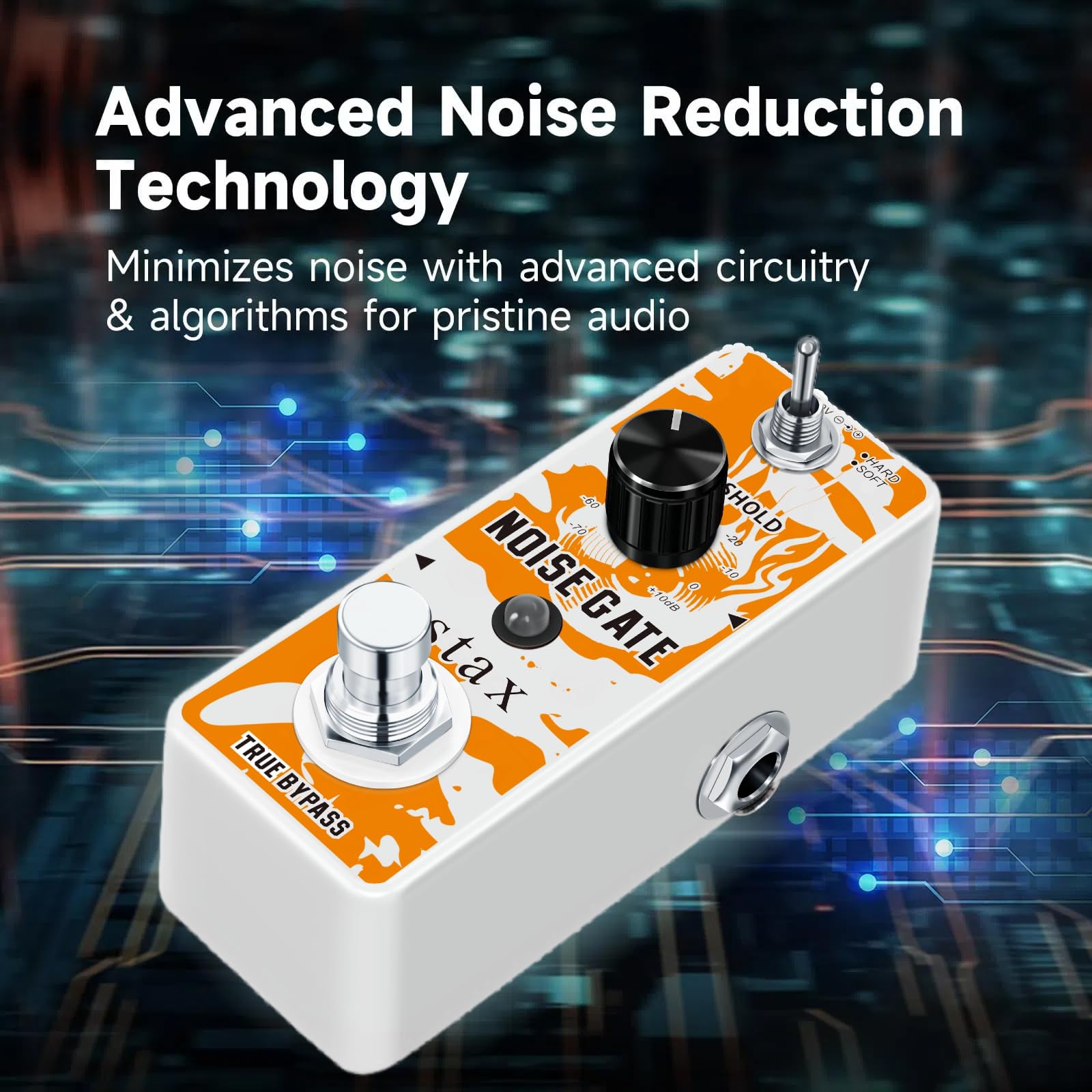 Amazon.com: Stax Noise Gate Pedal Noise Killer Guitar Pedal Noise