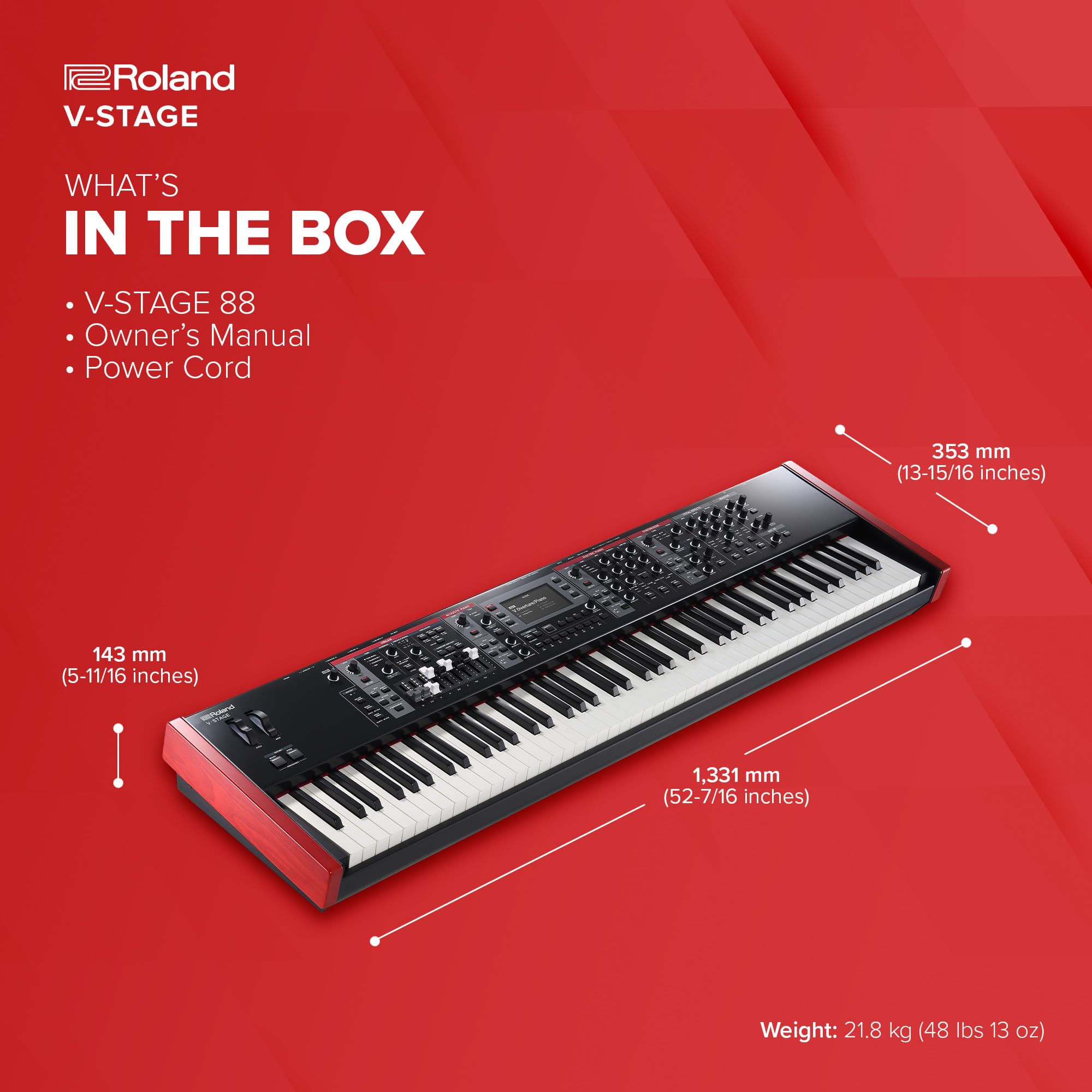 Amazon | ROLAND V-STAGE88 STAGE KEYBOARD ローランド Vステージ 88