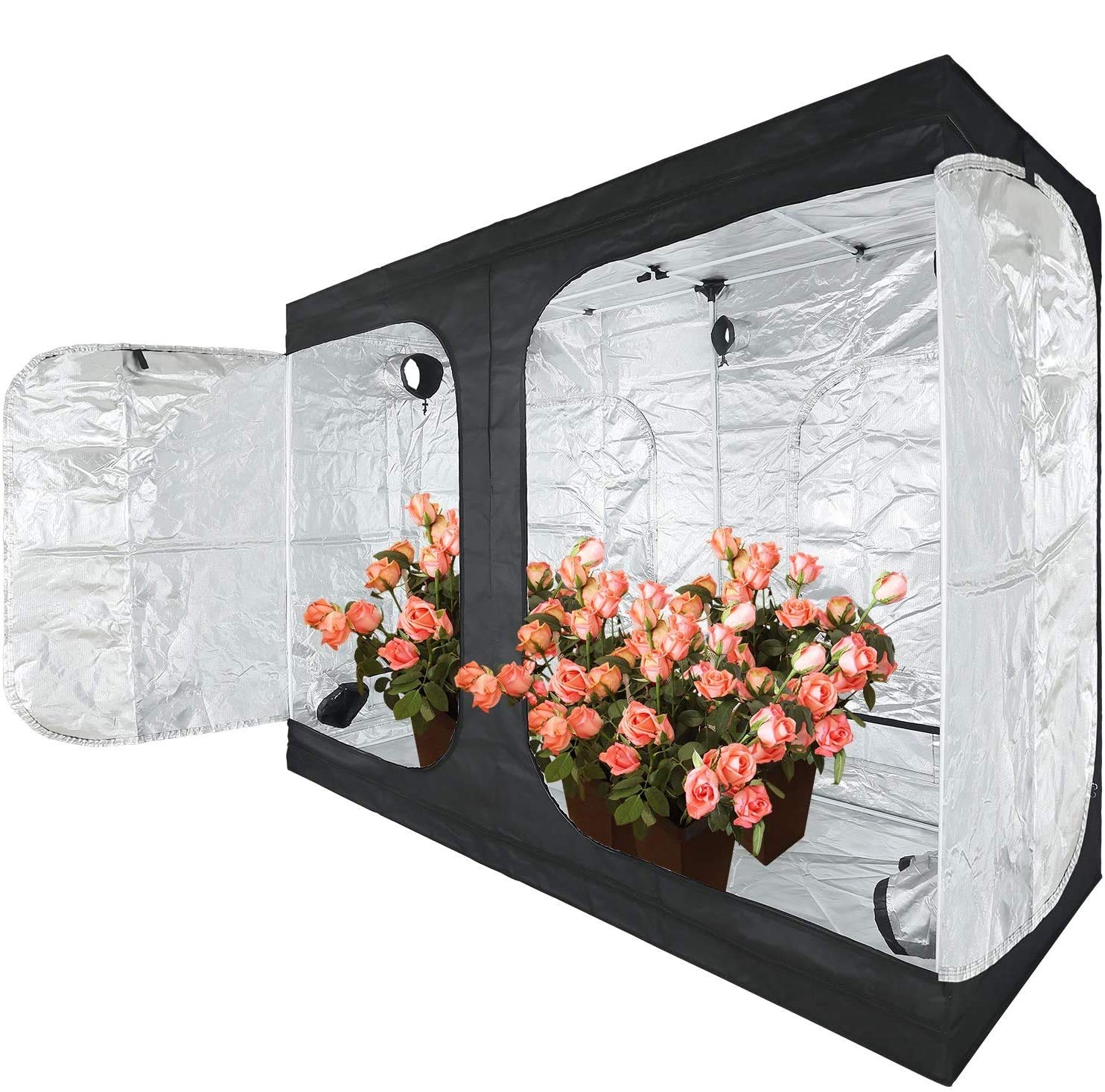 Amazon.co.jp: ECO-WORTHY グロウボックス グロウテント 室内水耕栽培