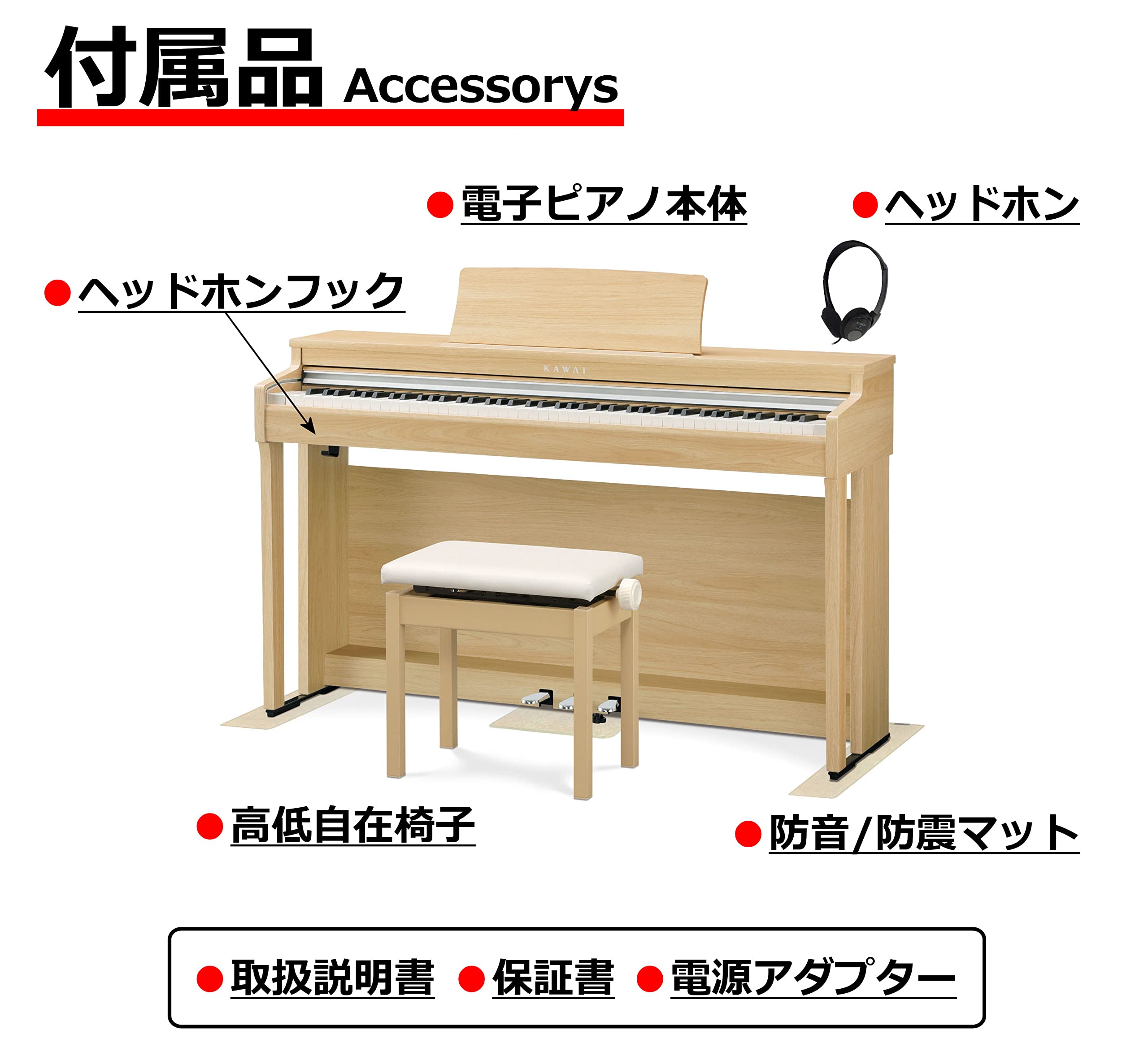 Amazon.co.jp: カワイ KAWAI 電子ピアノ CN201 Lomiy 楽器店大賞受賞