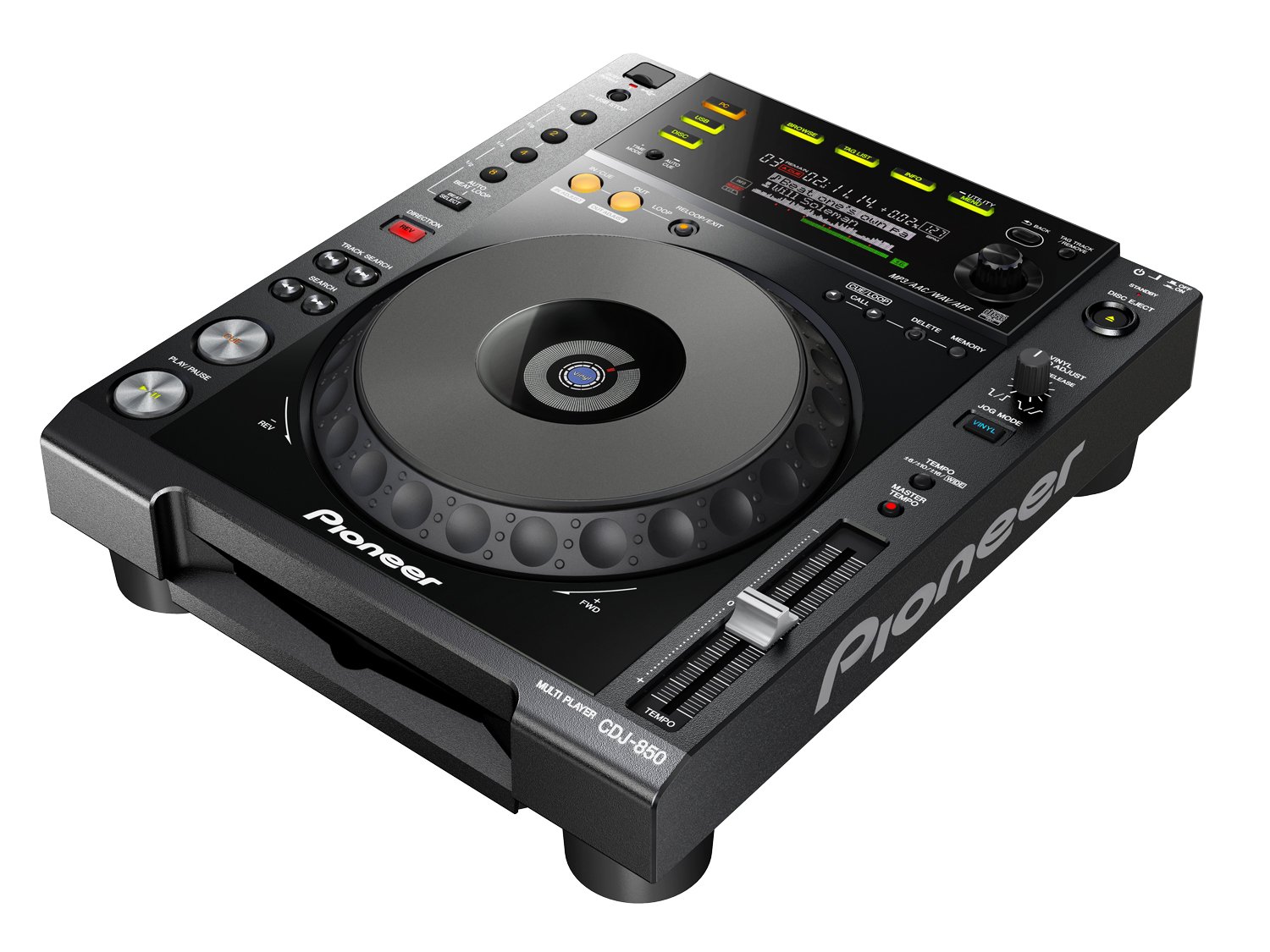 Amazon.co.jp: Pioneer DJ用CDプレーヤー ブラック CDJ-850-K : 楽器