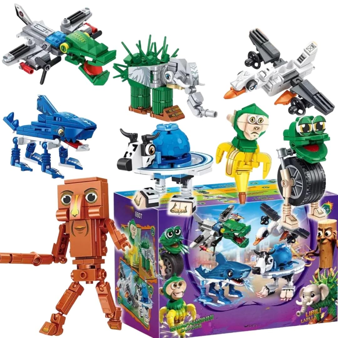 Amazon | イタリアンブレインロット 積み木 ブロック 子供 8個セット