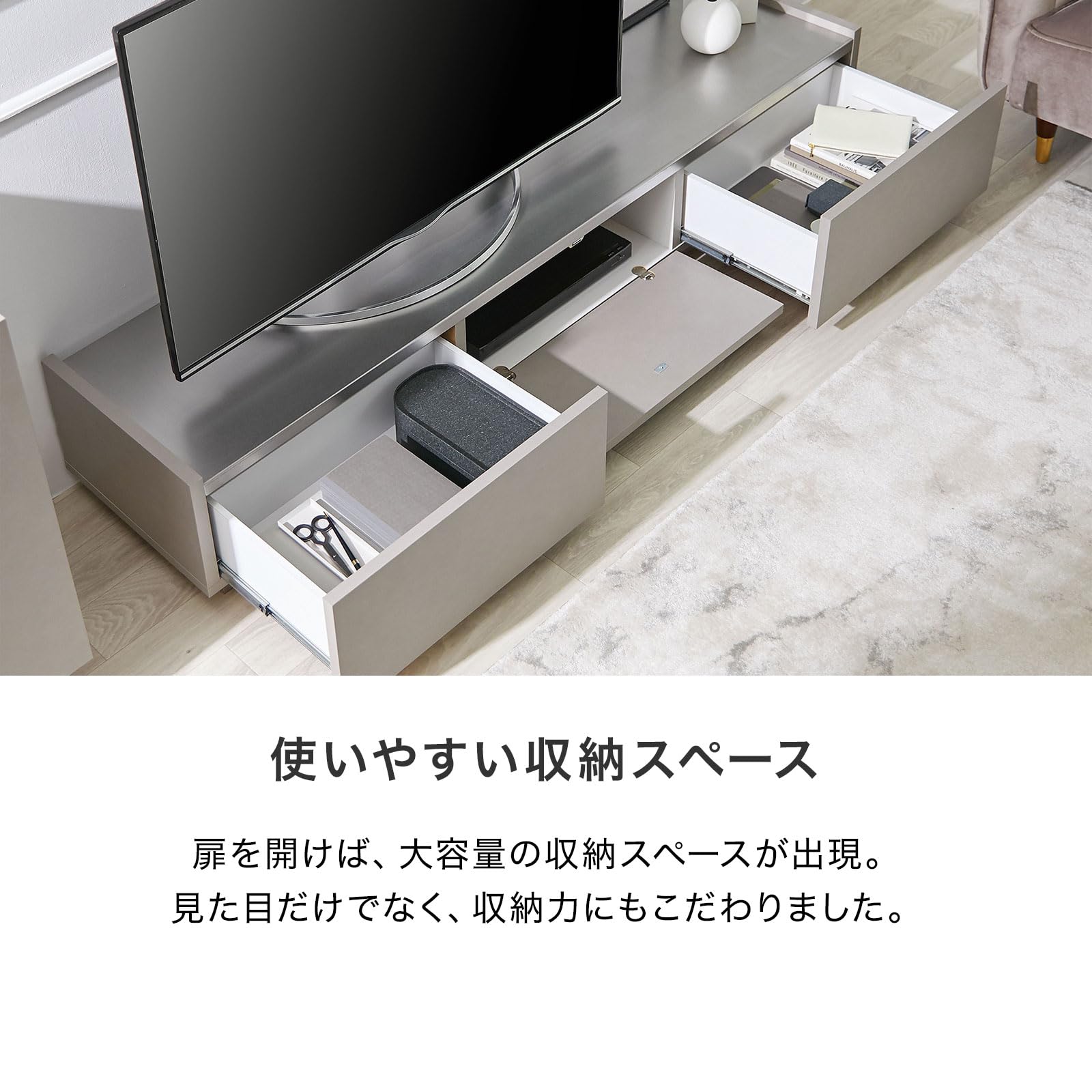 Amazon｜LOWYA ロウヤ テレビ台 テレビボード TVボード ローボード