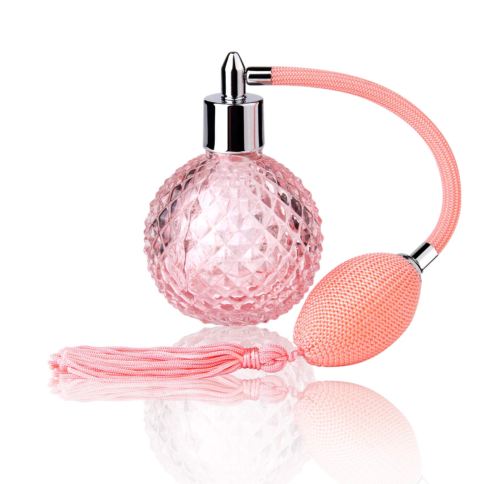 Amazon.com: Lamoutor Vintage Perfume Spray Bottle 100ml Pink