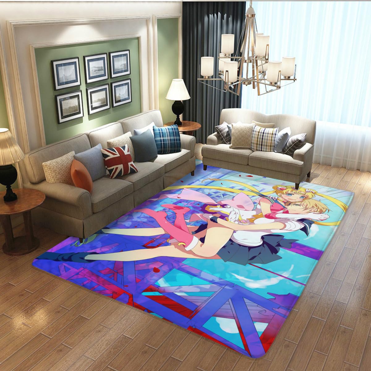 Amazon.co.jp: カーペット 美少女戦士セーラームーン ラグマット ラグ