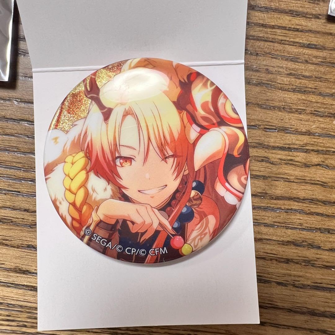 Amazon | グリ缶 グリッター缶バッジ 司 28A | バッジ | おもちゃ