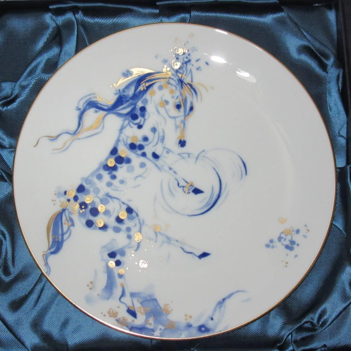 Amazon.co.jp: マイセンの干支プレート2002年午年 : ホーム＆キッチン