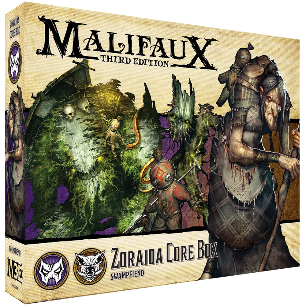 Amazon.com: WYRD Malifaux 3E: Bayou/Neverborn - Zoraida Core Box