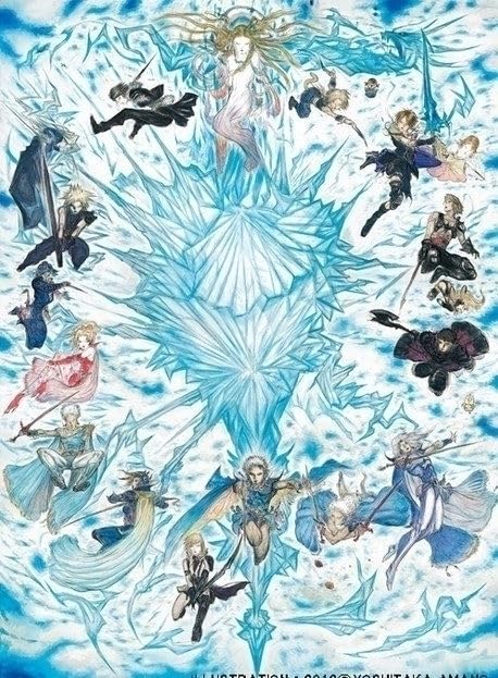 Amazon.co.jp: FF シリーズ生誕25周年記念 FINALFANTASY 展 限定 A3