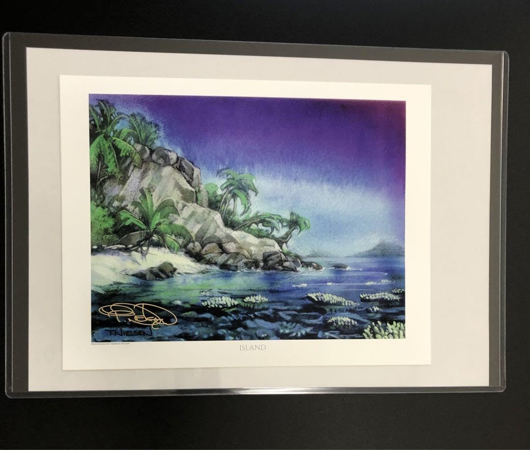 Amazon.co.jp: アートプリント 複製原画 ニールセン氏直筆サイン入り