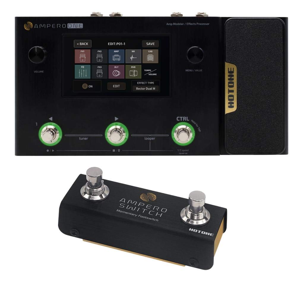 Amazon | 【純正フットスイッチ付】HOTONE AMPERO ONE アンプ
