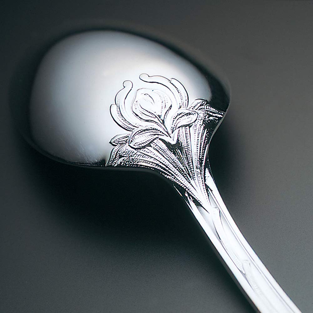 Amazon.co.jp: ラッキーウッド(Luckywood) スプーン パリ 純銀 ティー