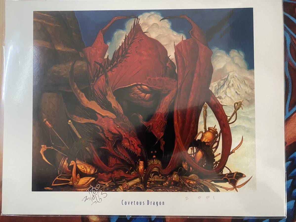 Amazon.co.jp: 欲深きドラゴン/Covetous Dragon 2001年 rk post サイン