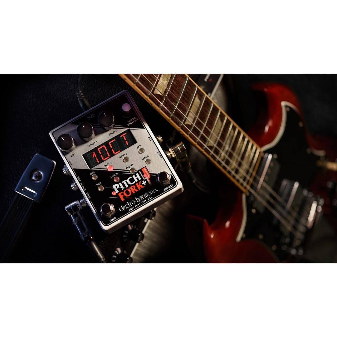 Amazon.com: Electro-Harmonix Pitch Fork Plus Polyphonic Pitch