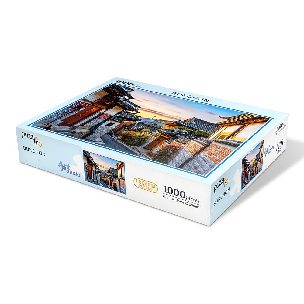 Amazon | 北村韓屋村 ソウル 韓国 1000ピース ジグソーパズル
