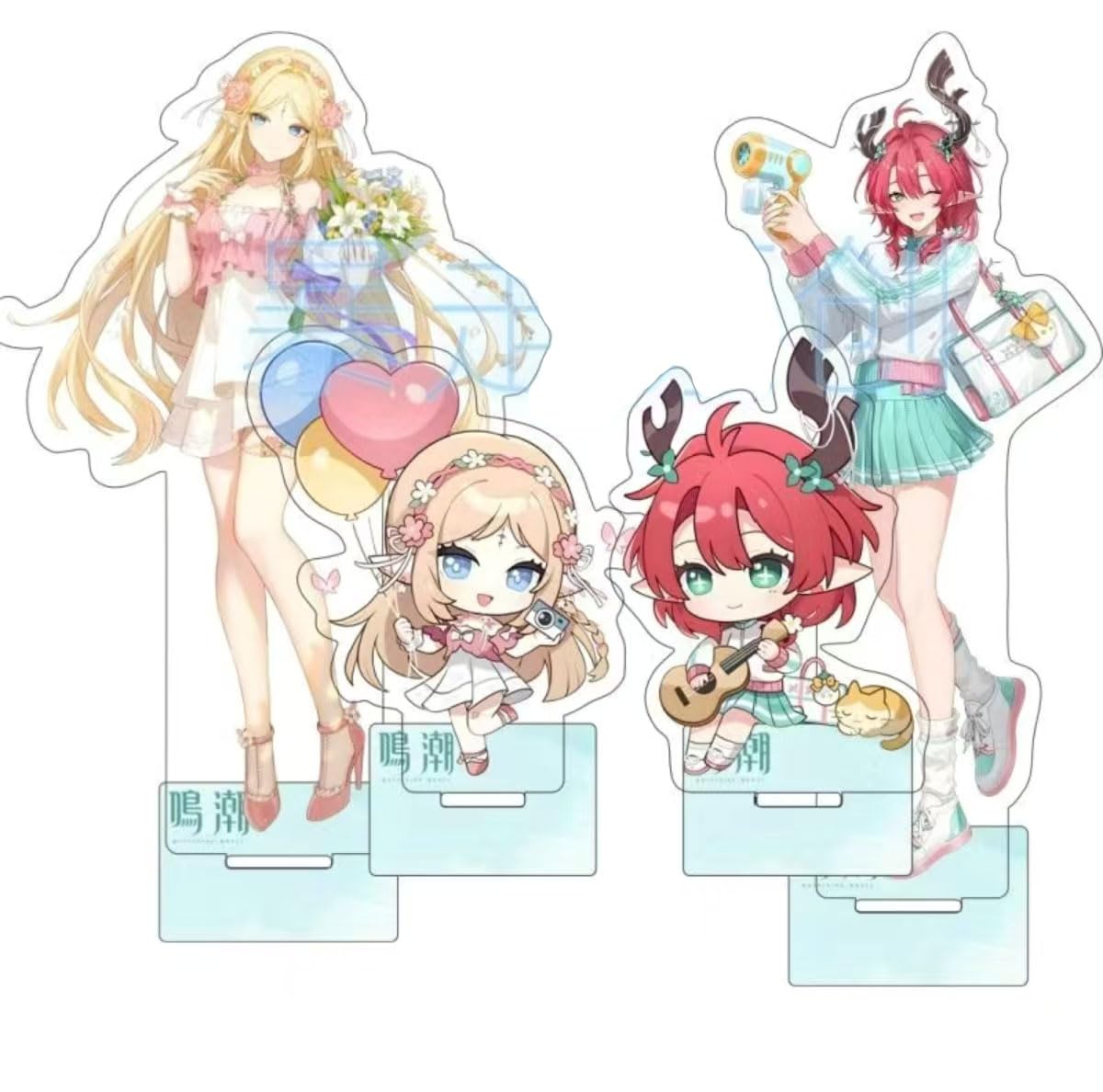 Amazon.co.jp: 鳴潮 アクリルスタンド カルテジア シャコンヌ グッズ 4