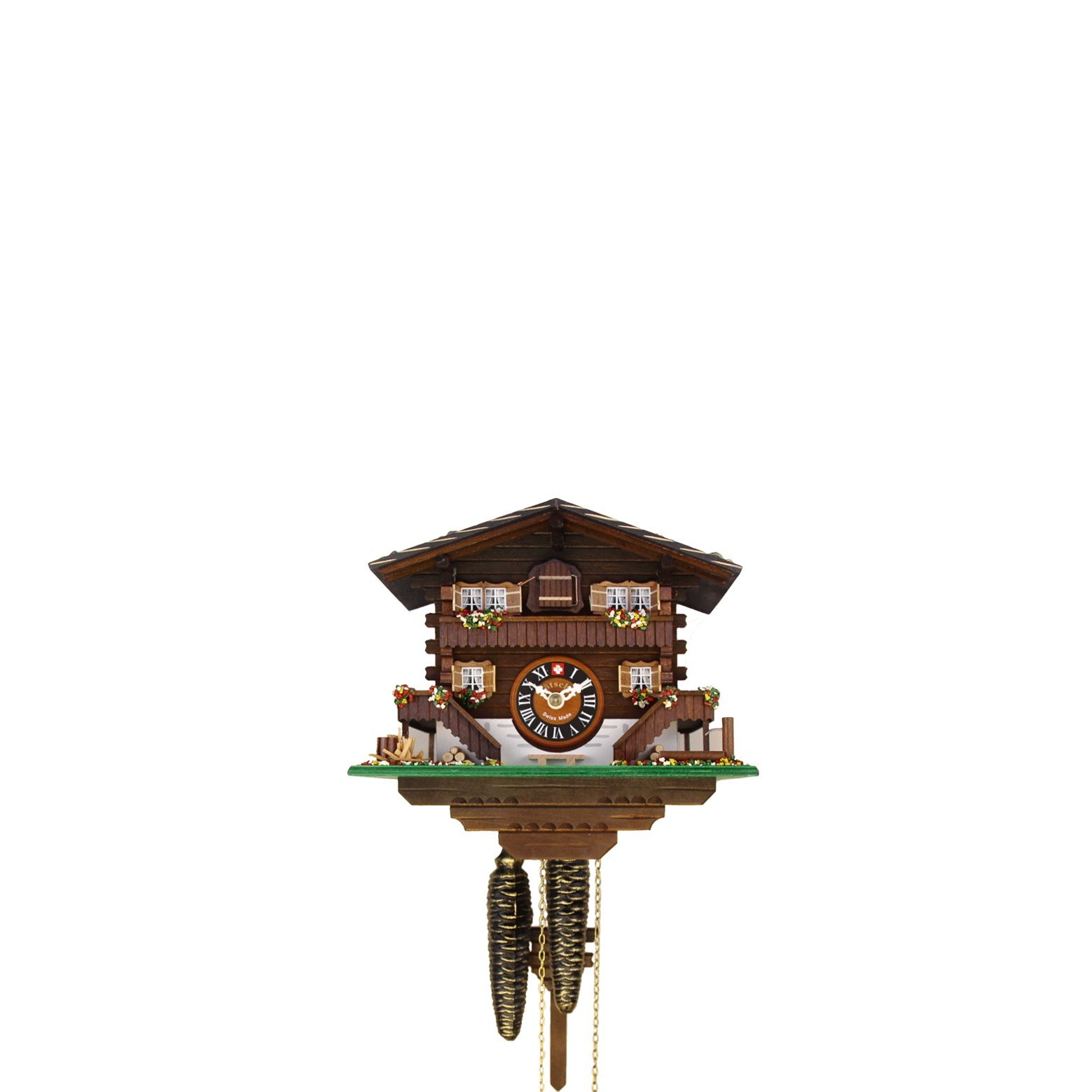 Amazon.co.jp: レッチャー カッコー時計（鳩時計） ブリエンツの山小屋