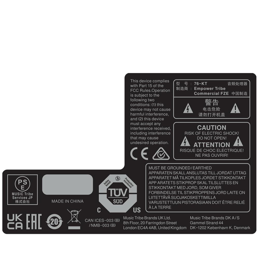 Amazon | KLARK TEKNIK 76-KT | エフェクター・プロセッサー | 楽器