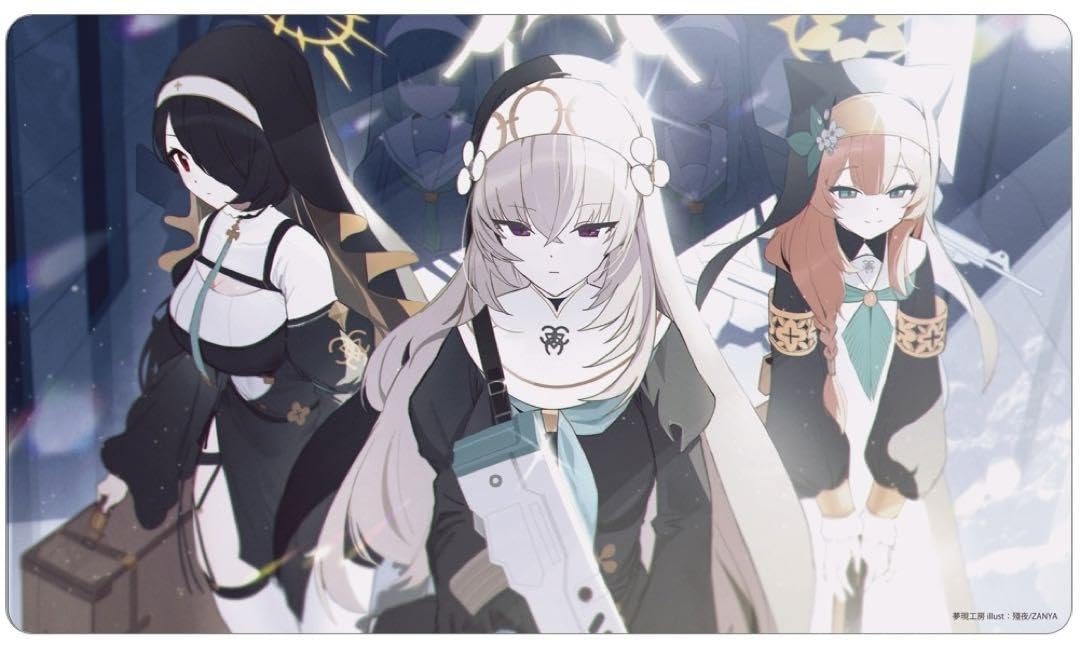 Amazon.co.jp: 夢現工房 シスターフッド プレイマット ブルアカ