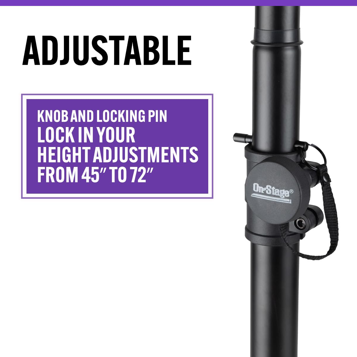 Amazon | OnStageStands SS7761B PAスピーカースタンド (オンステージ