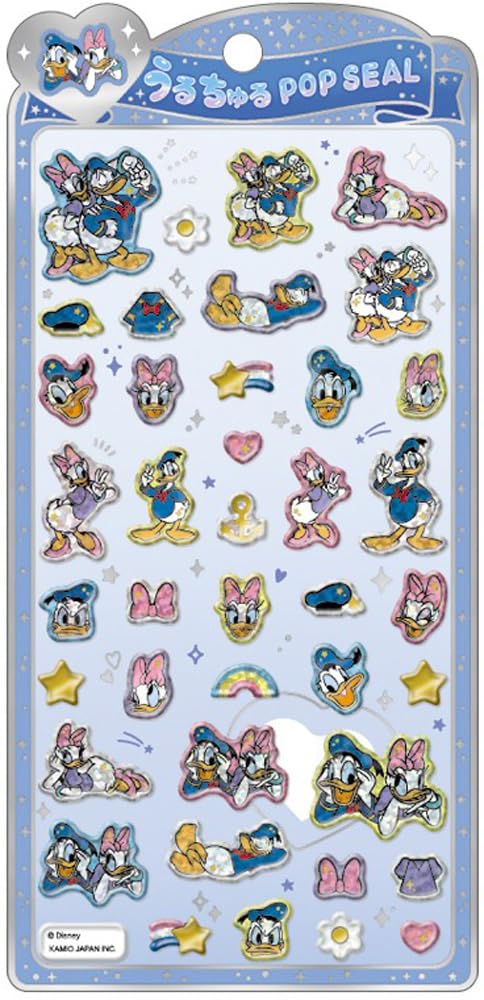 Amazon | クラックス CRUX うるちゅる ポップシール ディズニー チップ
