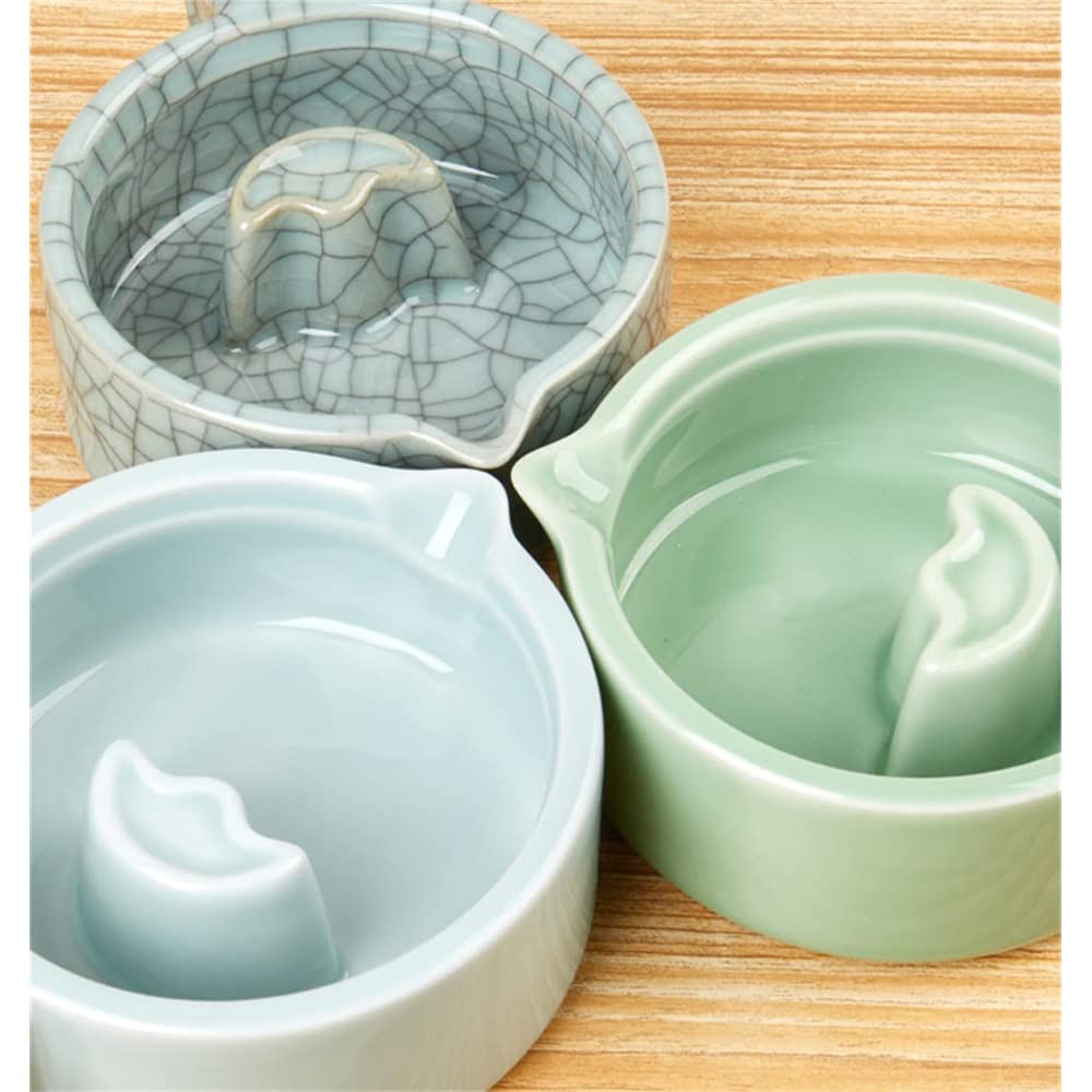 Amazon | 硯 墨池 すずり セラミック 多機能 蓋付き 軽量コンパクト 大