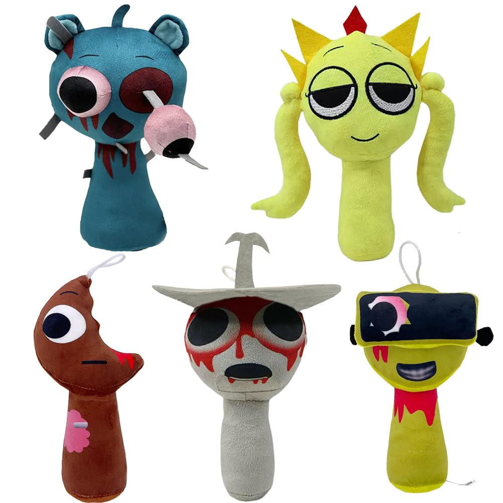 Amazon.co.jp: スプランキー ぬいぐるみ 人形 ドール 5体セット