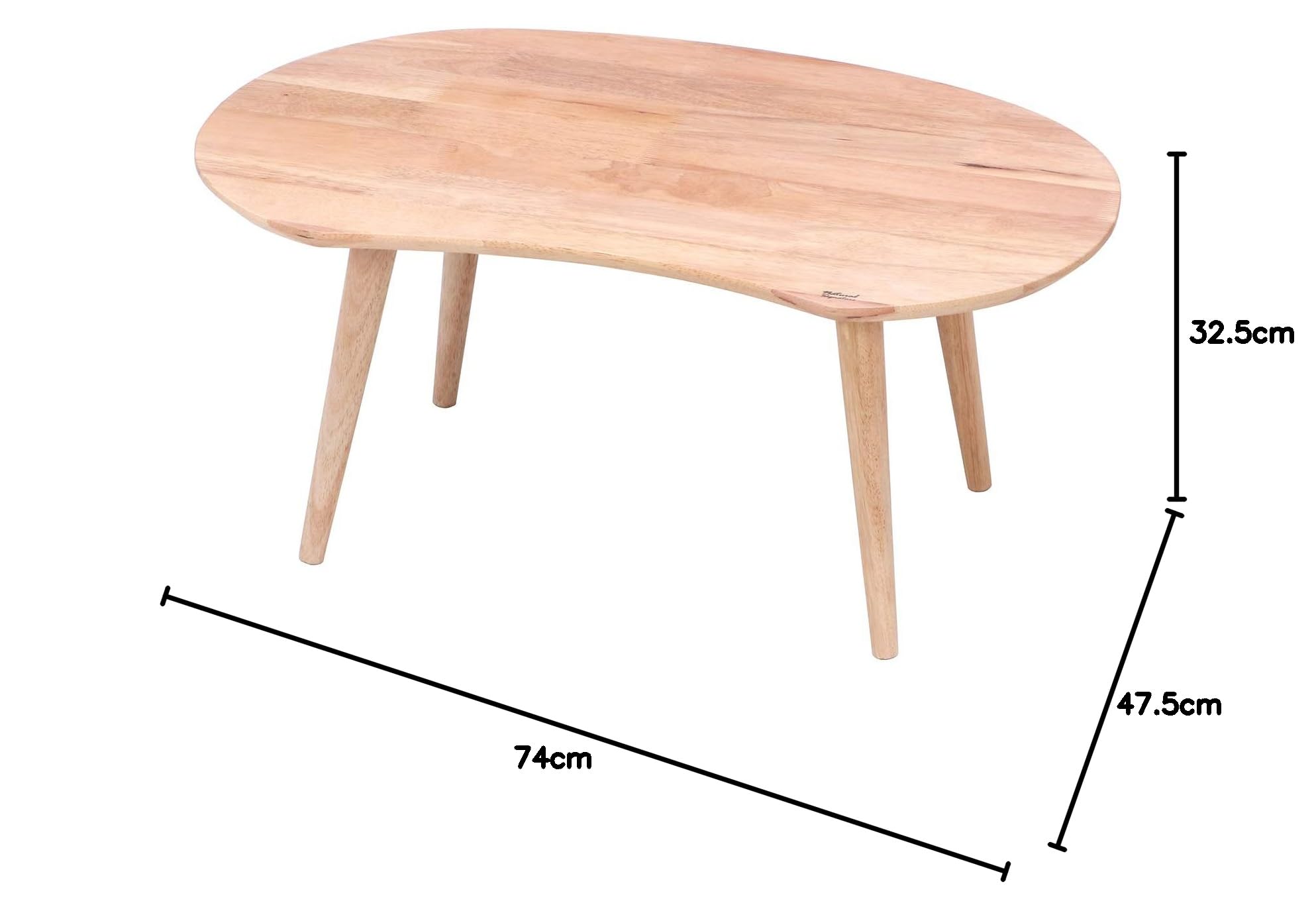 Amazon.co.jp: 不二貿易 ローテーブル センターテーブル 幅74×奥行47.5