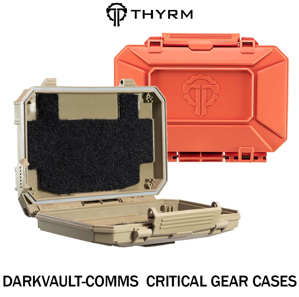 Amazon.co.jp: Thyrm DarkVault Comms クリティカルギアケース、防水
