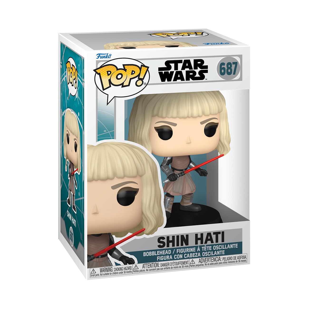 Amazon.com: Funko POP! Vinyl: Star Wars Ahsoka - Shin Hati