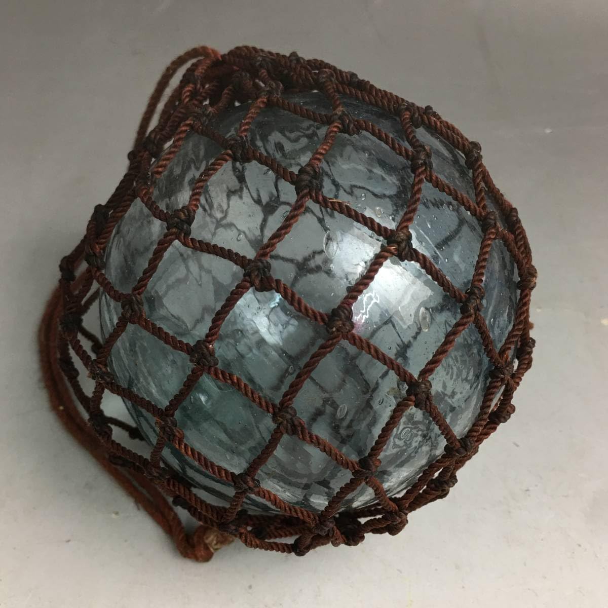 Amazon | KI24/20昭和レトロ硝子浮き玉まとめて7点気泡ガラス玉直径7cm