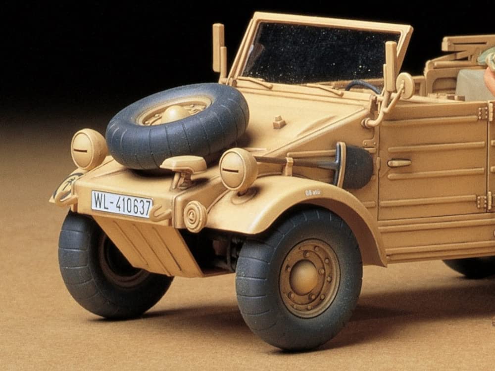 Amazon.com: Tamiya Models German Kubelwagen Type 82 - Africa Corps