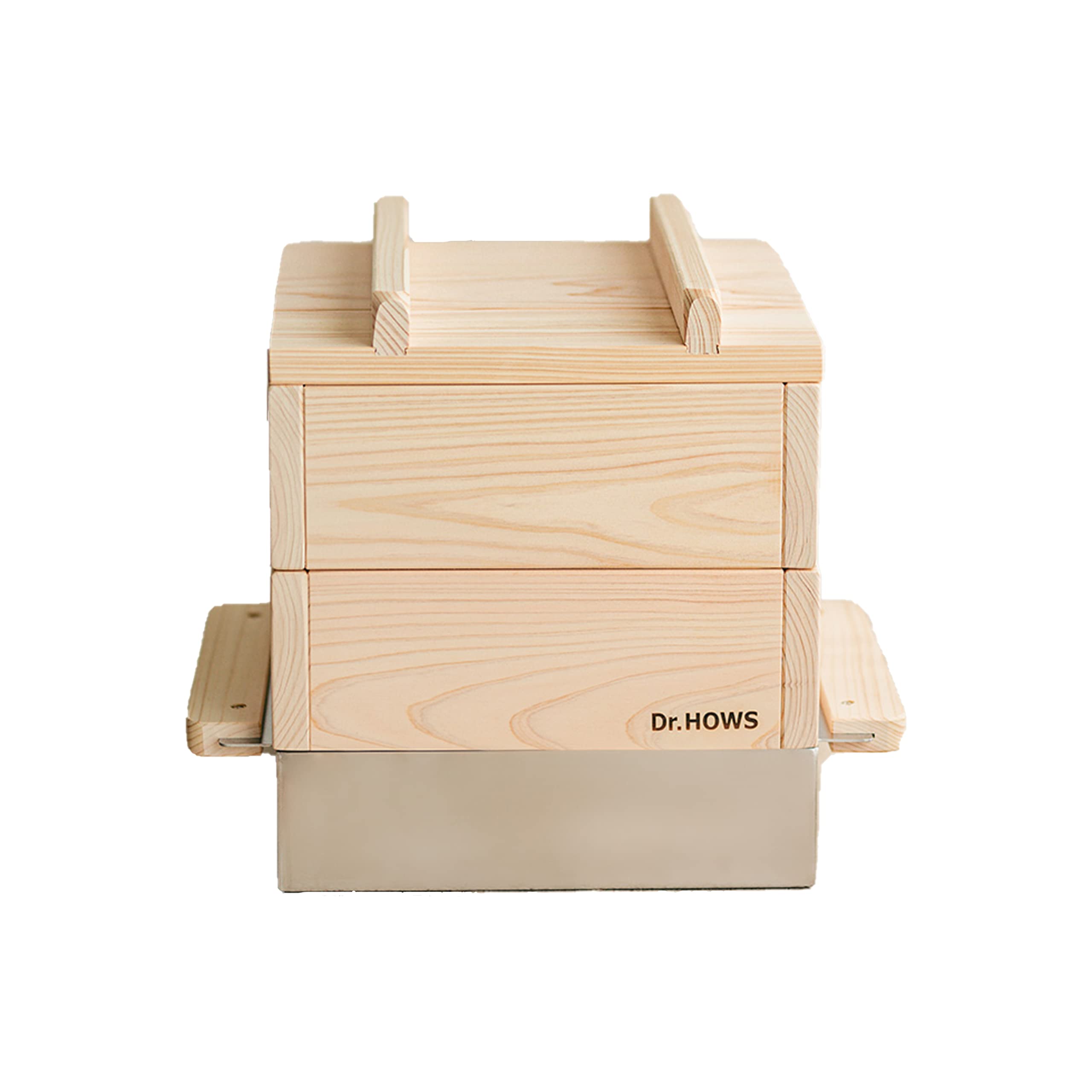 Amazon｜Dr.HOWS ドクターハウス ヒノキ蒸し器2段フルセット セイロ