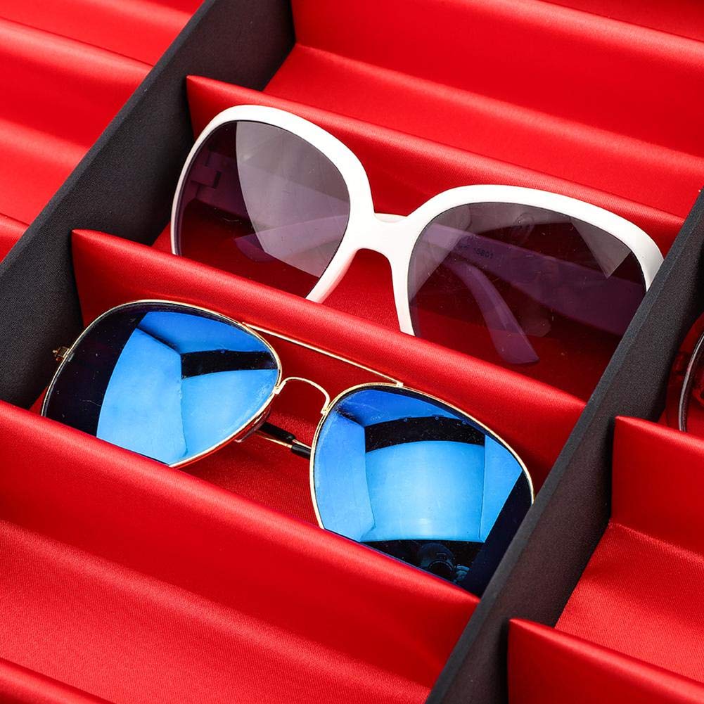 Amazon.co.jp: サングラス 収納 18メガネ収納ケース、18スロット