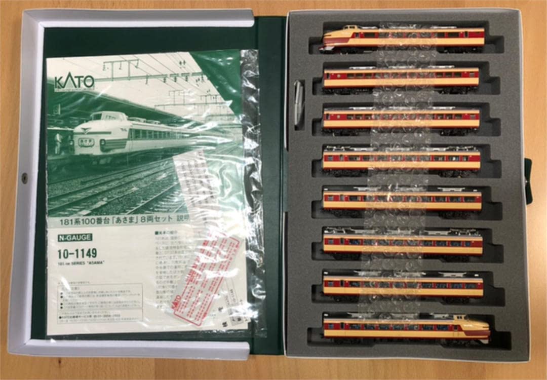 Amazon | KATO10ー1149 181系100番台あさま8両セットNゲージ | 鉄道
