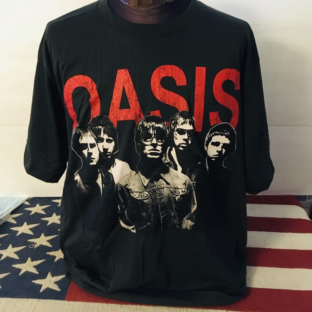 Amazon.co.jp: 90年代バンド オアシス oasis XL バンドT ロックT XL