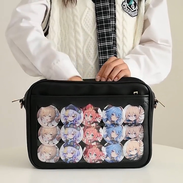 Amazon | [SENIAO TECH] 痛バッグ 痛バ ショルダーバッグ 見せバッグ