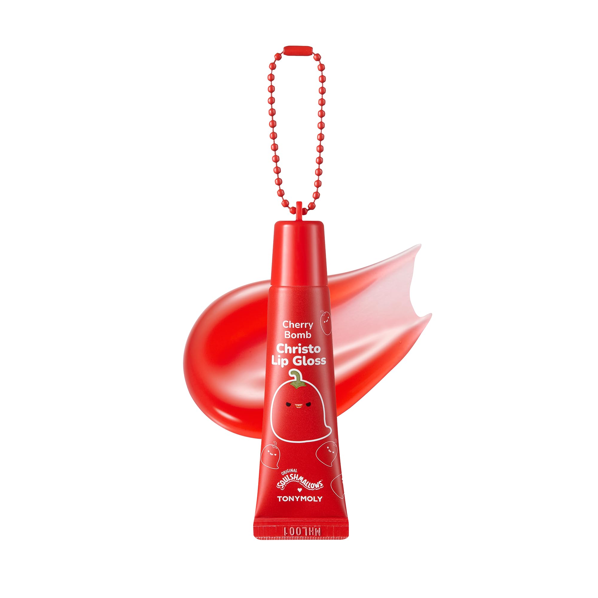 Amazon.com: TONYMOLY x Squishmallows Christo Keychain Lip Gloss