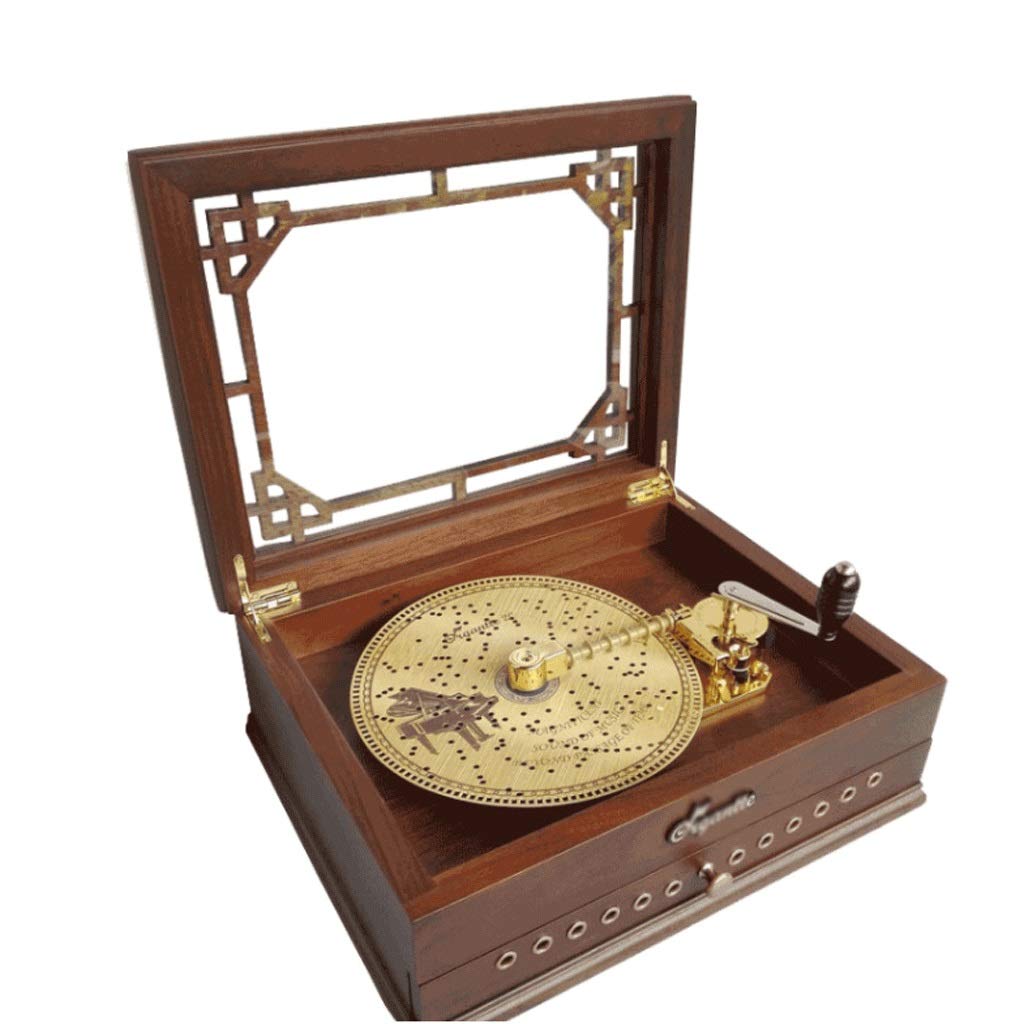 Amazon.co.jp: オルゴール ディスクオルゴール10音楽を切り替えること