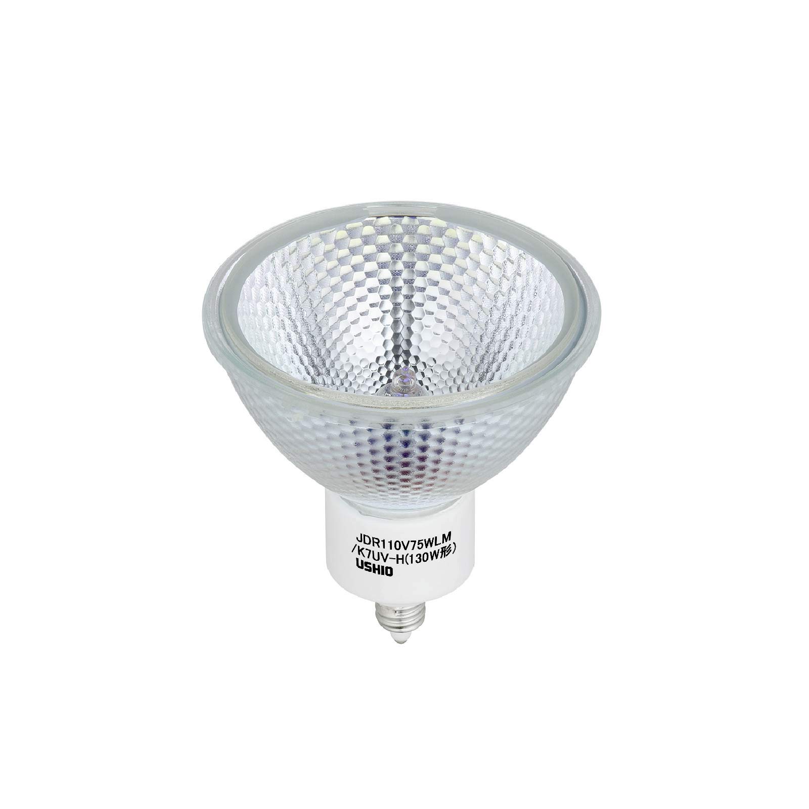 Amazon | ウシオ ダイクロハロゲン（110V用） JDR110V75WLM/K7UV-H
