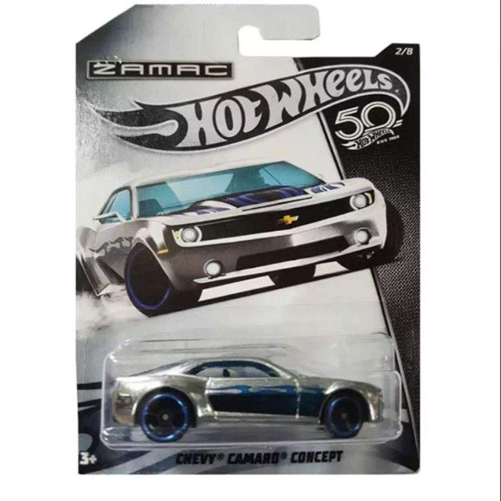 HOT WHEELS ZAMAC CHEVY CAMARO CONCEPT 2/8 50TH ANNIVERSARY