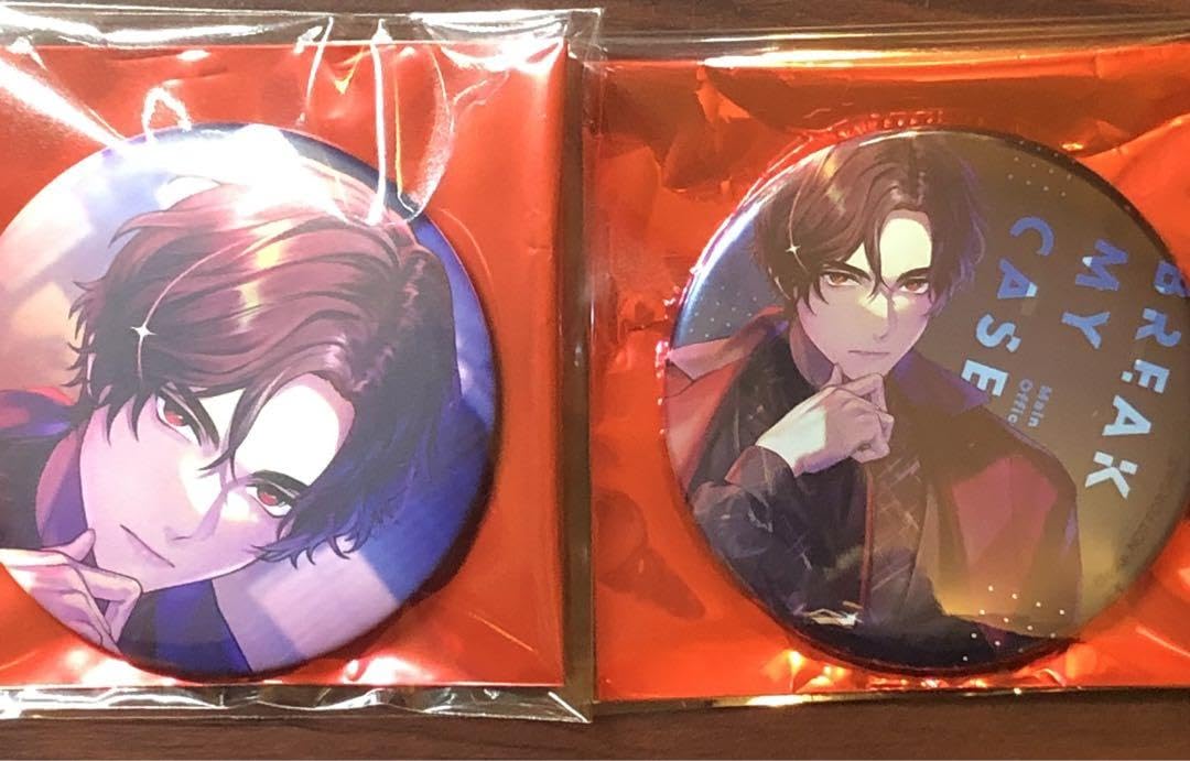 ブレイクマイケース ブレマイ 節見静 缶バッジ 名刺 AGF2023 ブレイク