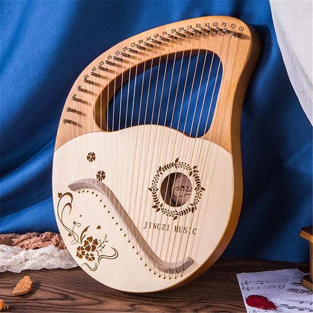 Amazon | 【新番24弦】 ライアー ハープセット 竪琴ハープ マホガニー