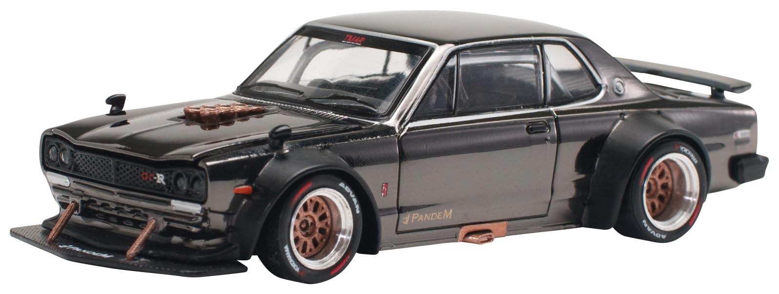 Amazon | POP RACE 1/64 SKYLINE GT-R V8 DRIFT (HAKOSUKA) DARK