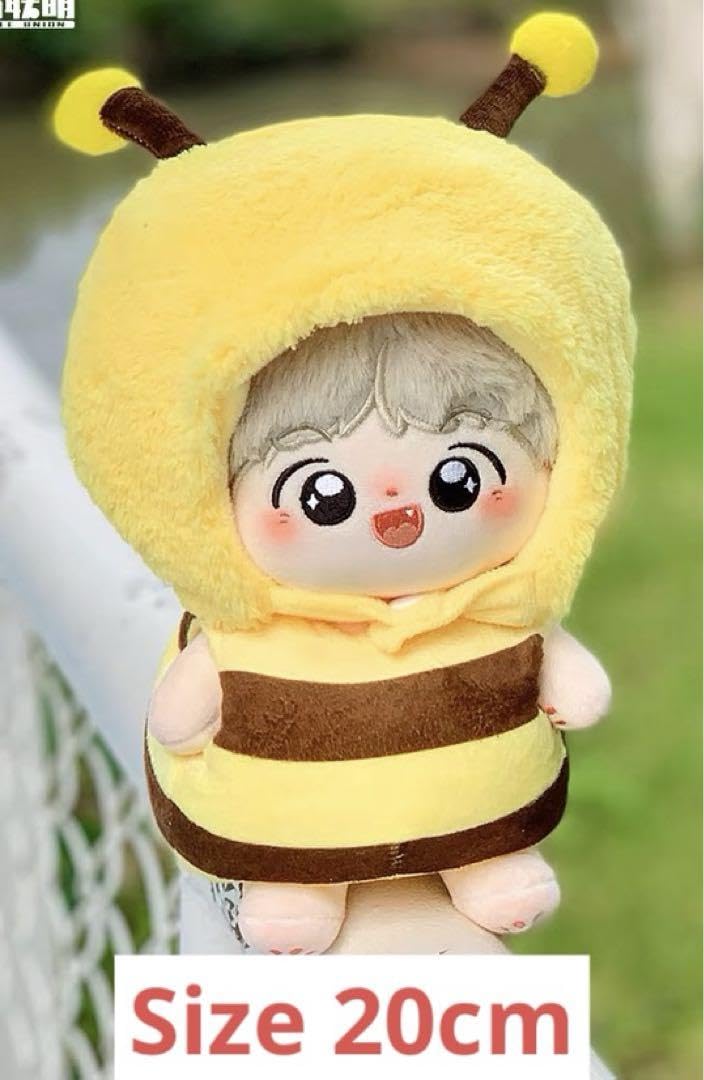 Amazon.co.jp: ぬい服 ぬいぐるみ 20cm ハチ みつばち 上下
