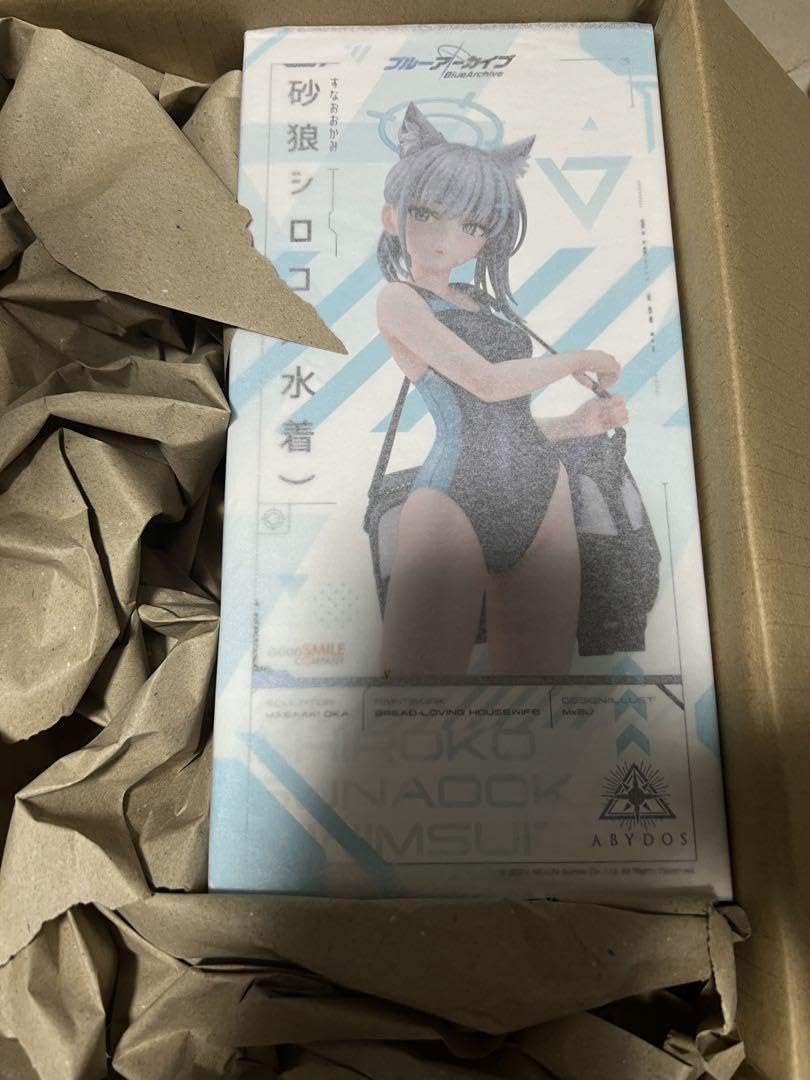 Amazon.co.jp: ブルアカ 砂狼シロコ 水着 1 7 完成品フィギュア : ホビー