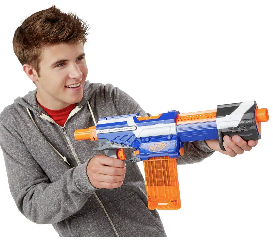 Amazon.com: NERF N-Strike Exclusive Elite Alpha Trooper CS-12