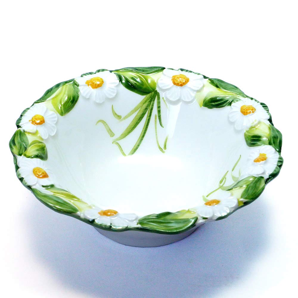 Amazon.co.jp: イタリア製 サラダ ボウル ラウンド 陶器製